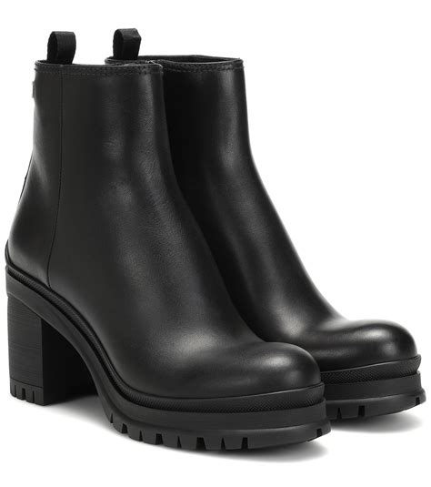 prada ankle boots schwarz